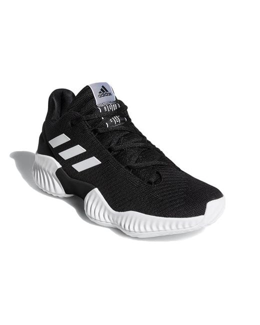 Adidas Black Pro Bounce 2018 Low 'Core' for men