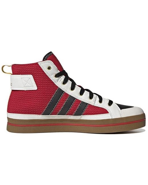 Adidas Blue Neo City Canvas Hi for men