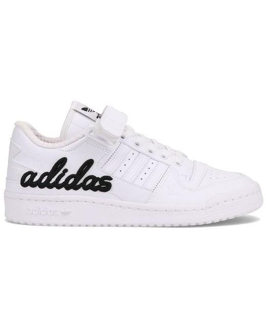 Adidas White X Atmos Forum Low for men