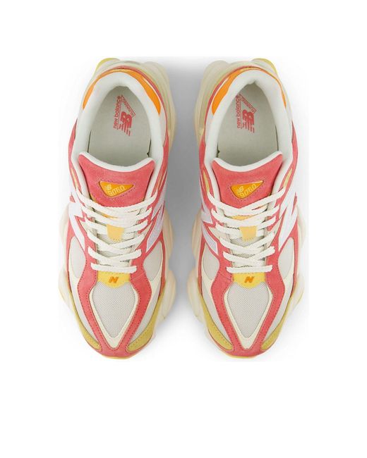 New Balance Gray 9060 'Fluorescent' for men
