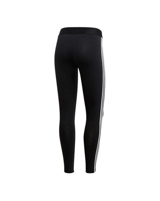 Adidas Black (Wmns) Essentials 3-Stripes Tights Asia Sizing