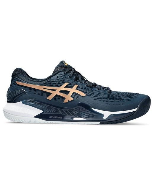 Asics Blue Gel-Resolution 9 'French Pure' for men