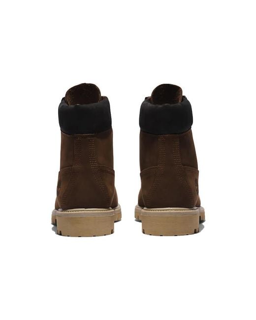 Timberland Brown 6-Inch Premium Waterproof Boot 'Dark Nubuck' for men