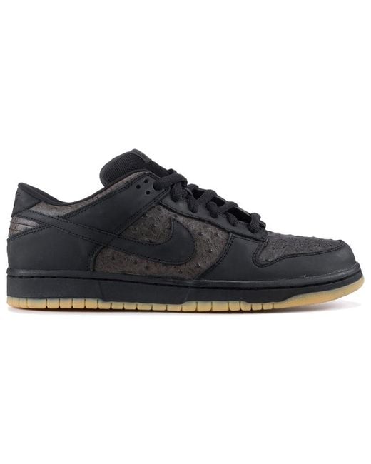 Nike Blue Sb Dunk Low Pro 'Ostrich' for men