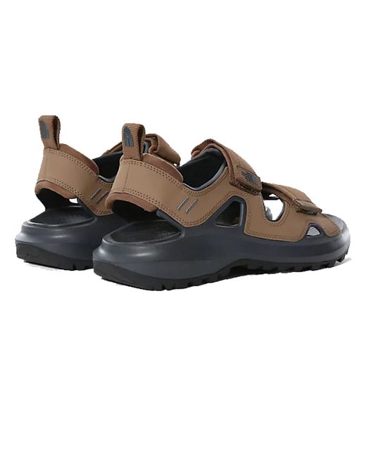 The North Face Brown Hedgehog Sandals Iii for men