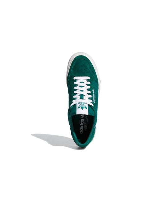 Adidas Green Continental Vulc 'Collegiate Cloud' for men