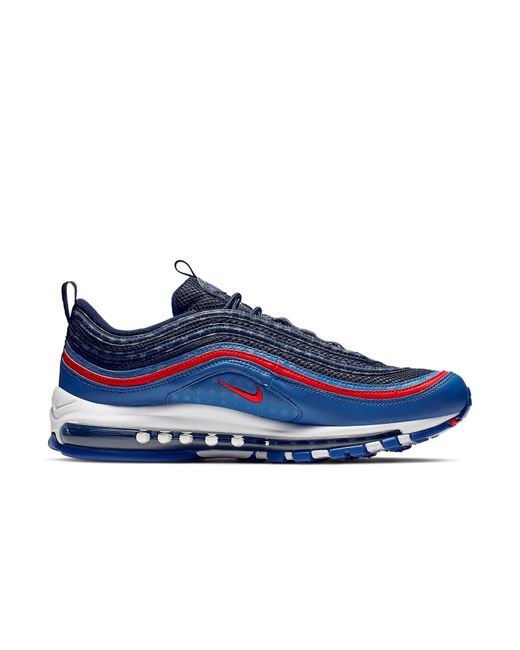 red white and blue air max 97 mens