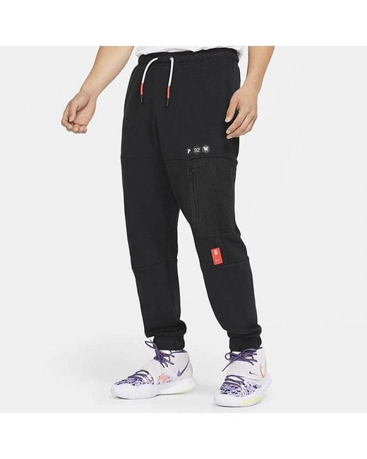 Nike Black 2020 Fleece Sports Training Long Pants for men