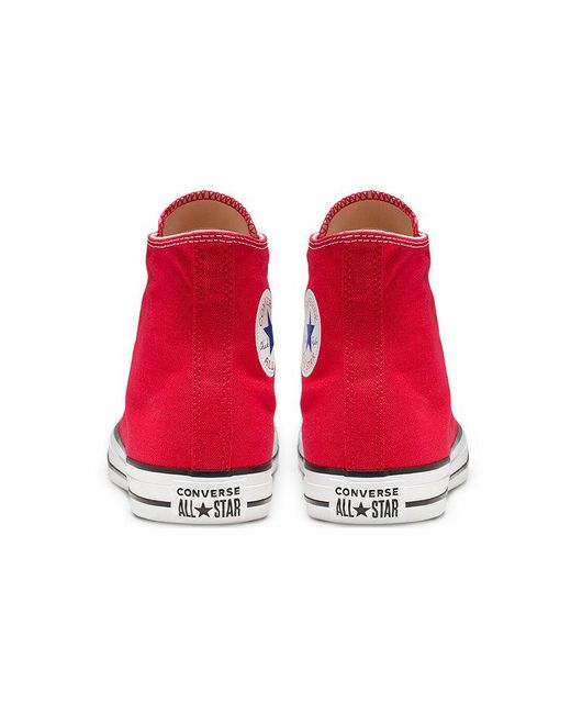 Converse Red Chuck Taylor All Star High for men