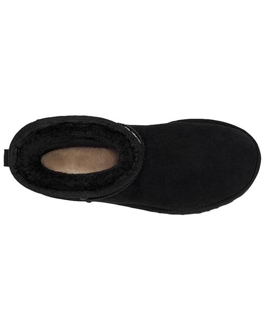 Ugg Black (Wmns) Classic Mini Stud Ii Rivets Snow Boots