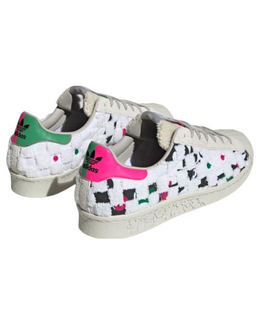 Adidas White Originals Superstar 80S X Han Meilin for men
