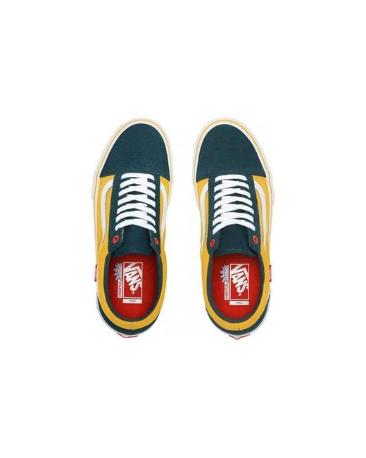 Vans Yellow Prime Old Skool Pro for men