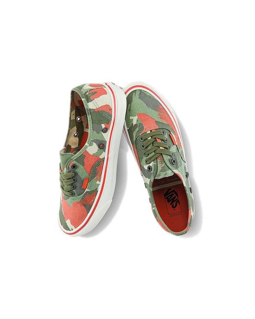 Vans Blue Nigel Cabourn X Og Authentic Lx 'Army Camo' for men
