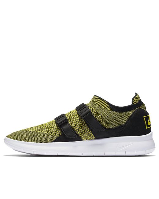 Nike Green Air Sock Racer Ultra Flyknit 'yellow Strike' for men