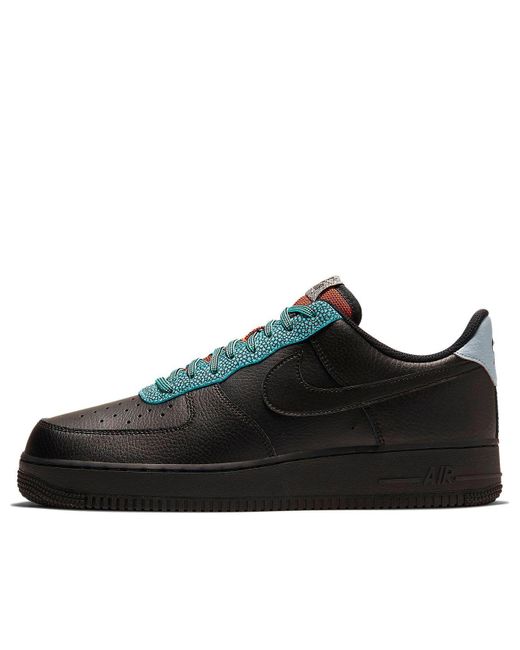Nike Black Air Force 1 '07 Lv8 4 Obsidian Mist' for men