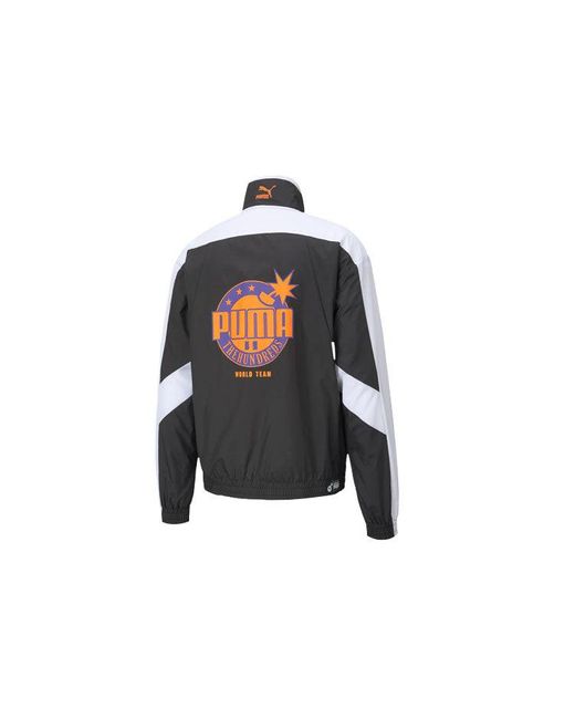 PUMA Black X The Hundreds Track Jacket for men