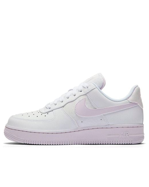 Nike White (Wmns) Air Force 1 '07 Barely Grape'
