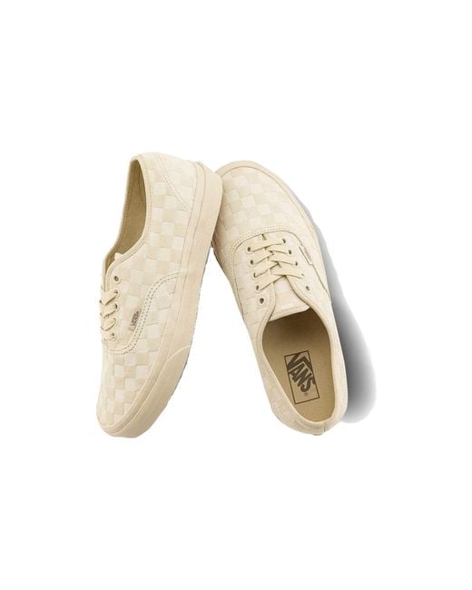 Vans Natural Authentic 'Mono Checkerboard Tan'