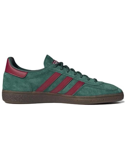 Adidas Green Handball Spezial 'Collegiate Burgundy' for men