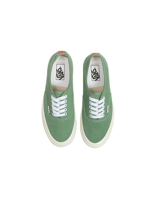 Vans Green Og Authentic Lx 'Loden Suede' for men