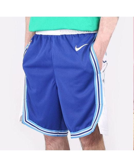 Nike Blue Casual Sports Basketball Shorts 20-21 Season Lakers for men