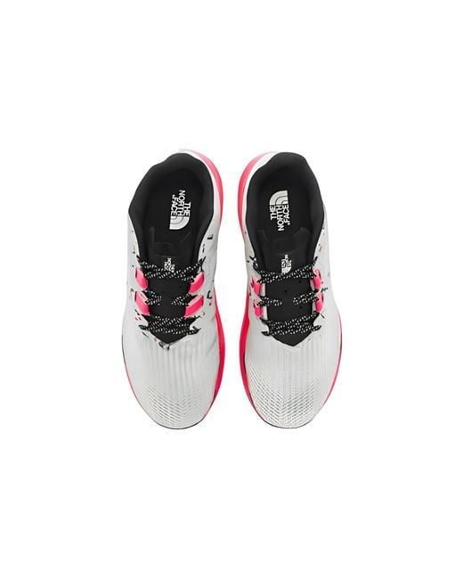 The North Face Pink (Wmns) Vectiv Eminus Running Sneakers Tnf Trail Marker Print Brilliant Coral'
