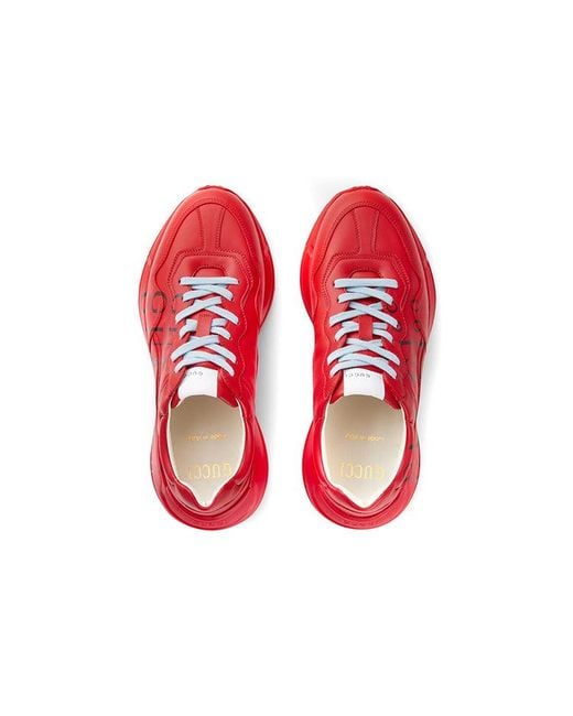 Gucci Red Rhyton 100 for men