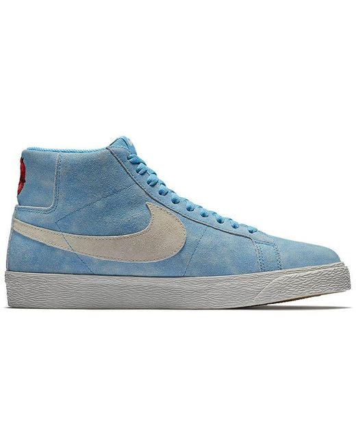 Nike Blue Sb Zoom Blazer Mid 'Lance Mountain' for men