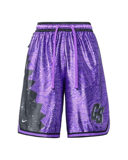 Nike Blue X Space Jam:a New Legacy Lebron Basketball Shorts for men