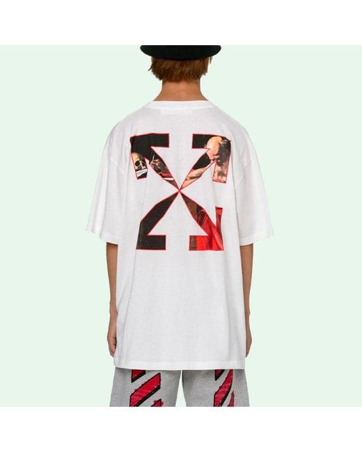 Off-White c/o Virgil Abloh White Caravaggio Over Tee for men