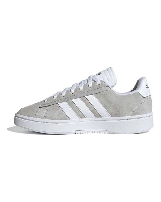 Adidas White Grand Court Alpha for men