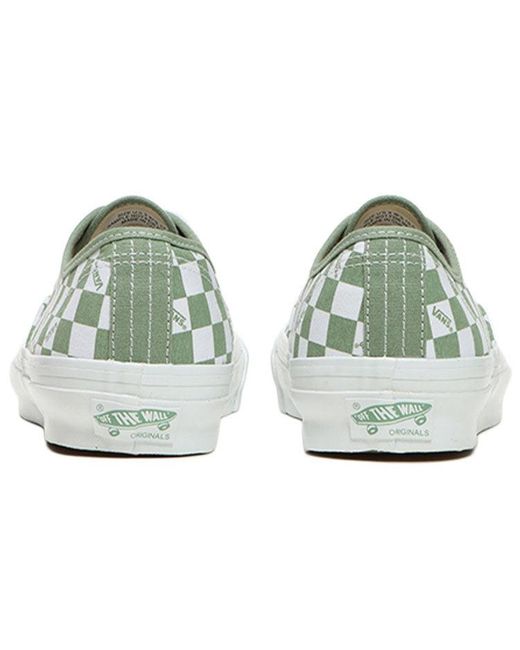 Vans White Og Authentic Lx 'Checkerboard for men