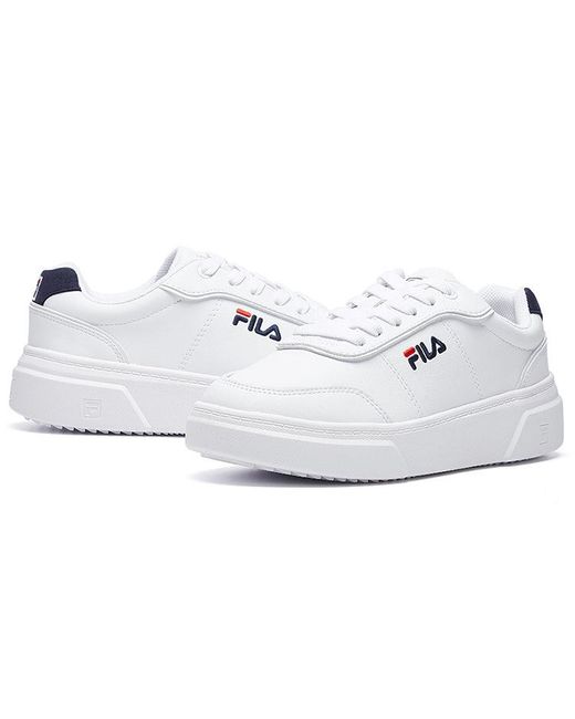 Fila White (Wmns) Heritage-Fht Series Fashion Shoes Gs