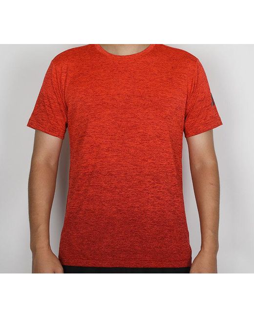 Adidas Red Freelift Gradi Training Sports Short Sleeve for men