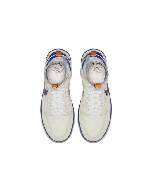 Nike Blue X Medicom Toy Zoom Sb Dunk Elite High 'Be@Rbrick' for men