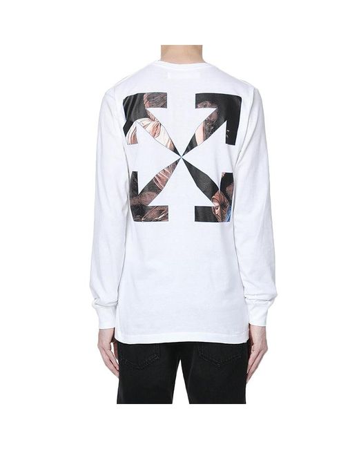 Off-White c/o Virgil Abloh White Fw20 Caravaggio Angel Sweatershirt for men