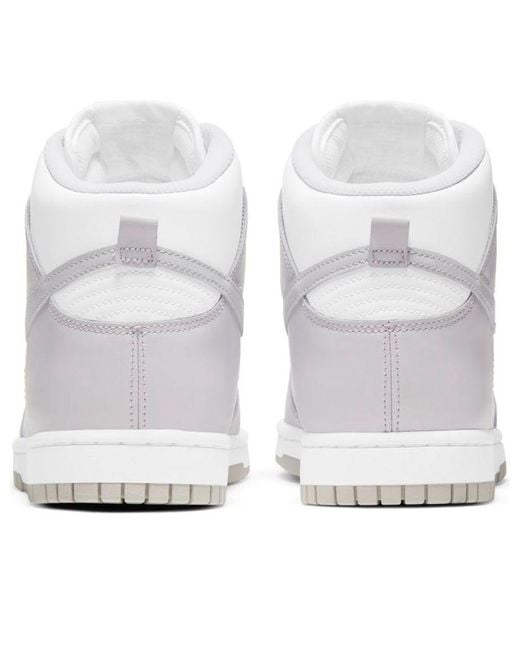 Nike White Dunk High 'Vast' for men
