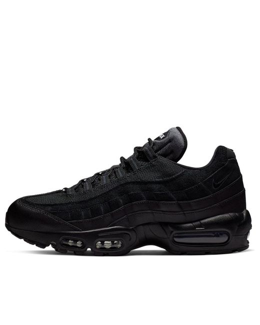 Nike Black Air Max 95 Essential 'Triple' for men