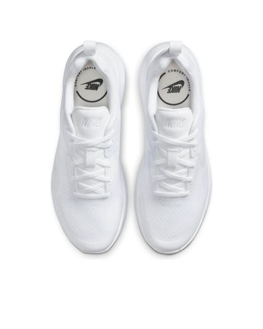 nike white wear all day trainers