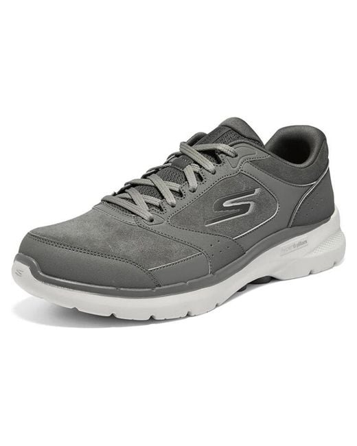 Skechers Gray Go Walk 6 Shoes for men