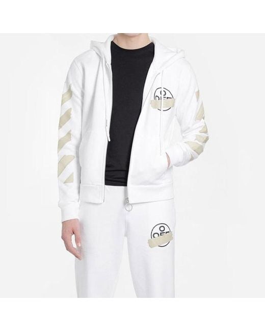 Off-White c/o Virgil Abloh White Ss20 Arrows Sketch Logo Sweater Tape for men