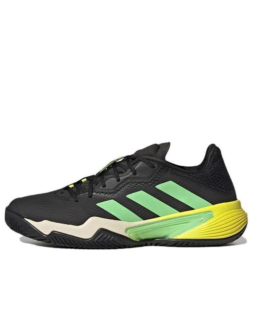 Adidas Green Barricade Clay Tennis Shoes for men