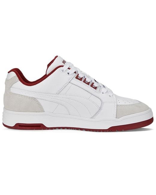 PUMA White Slipstream Lo Retro Intense' for men