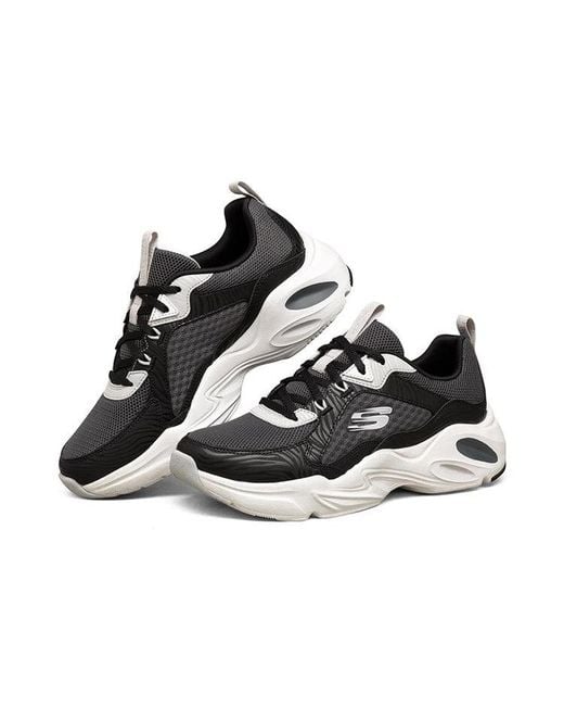 Skechers Black (Wmns) Stamina Airy Low-Top Running Shoes