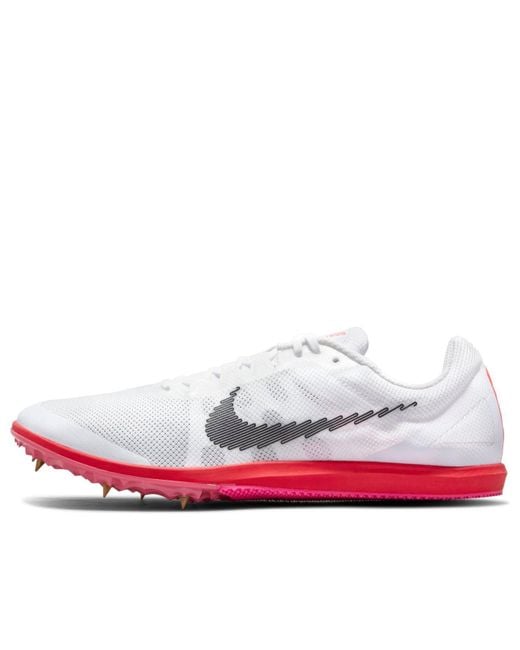 Nike White Air Zoom Rival D Spikes for men