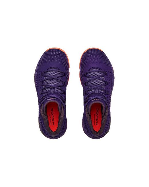 Under Armour Purple Hovr Havoc 2 for men