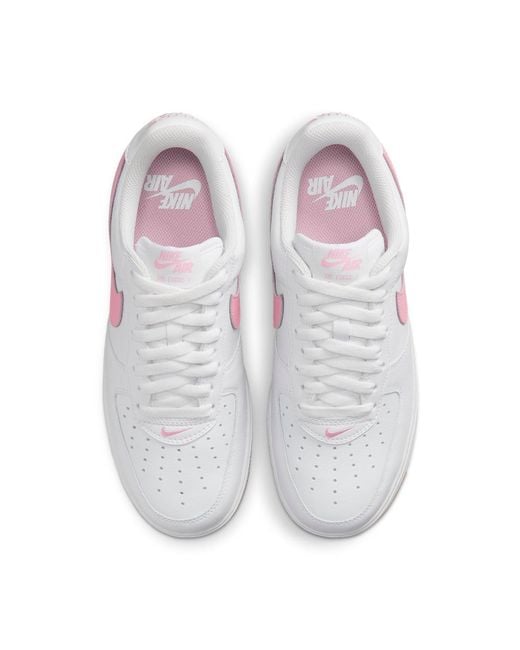 Nike White Air Force 1 Low '07 Retro 'Color Of The Month Gum' for men