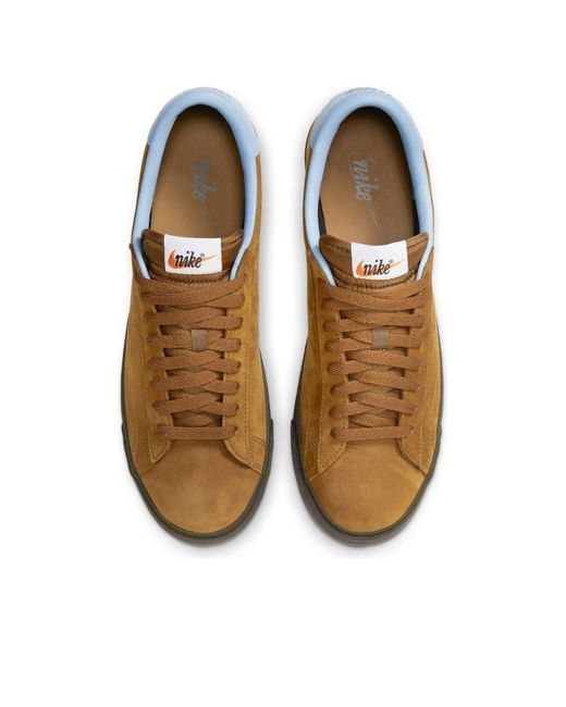 Nike Brown Tennis Classic Ac Cream' for men