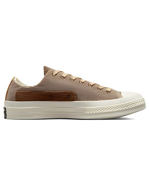 Converse Brown X Beyond Retro Chuck 70 Low 'Upcycled Corduroy' for men