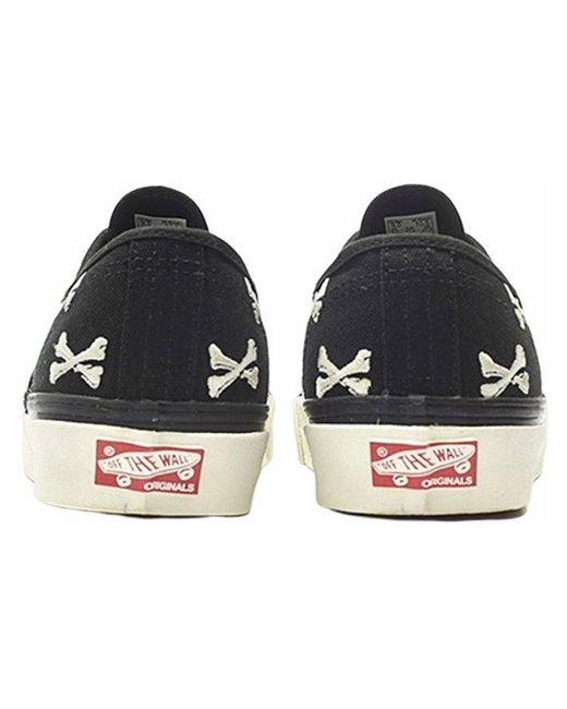 Vans Blue Wtaps X Og Authentic Lx 'Bones' for men